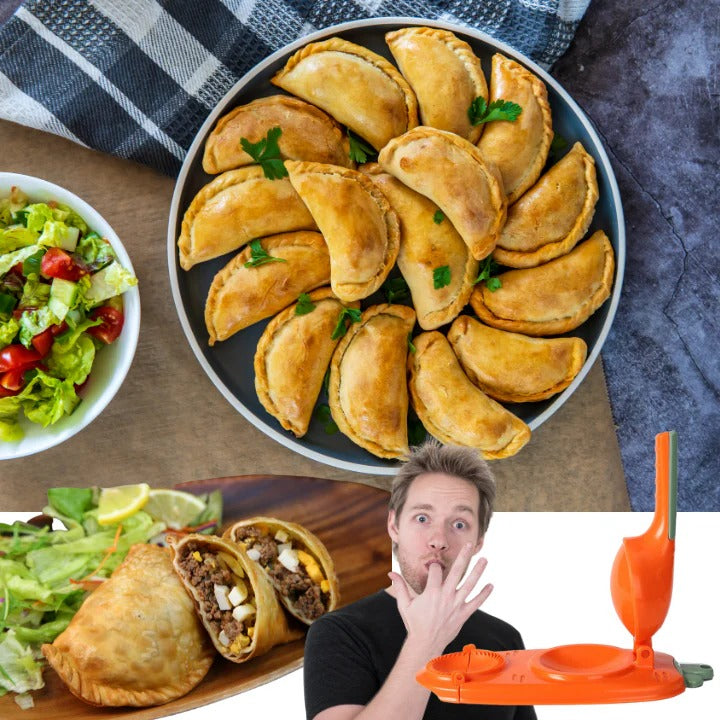 MOLDE PARA HACER EMPANADAS 2 EN 1